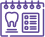 A green and purple background with a computer