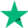 Here's an alt tag for the image: Teal five-pointed star.